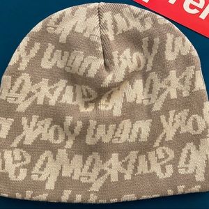 AUTHENTIC SUPREME TAN BEANIE